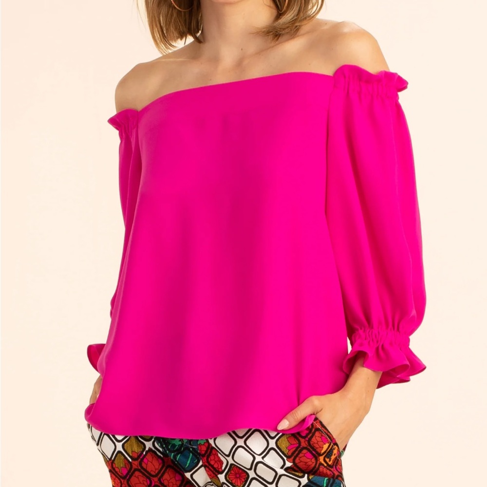 Trina Turk Equinox top - medium runs true to size. New with tag